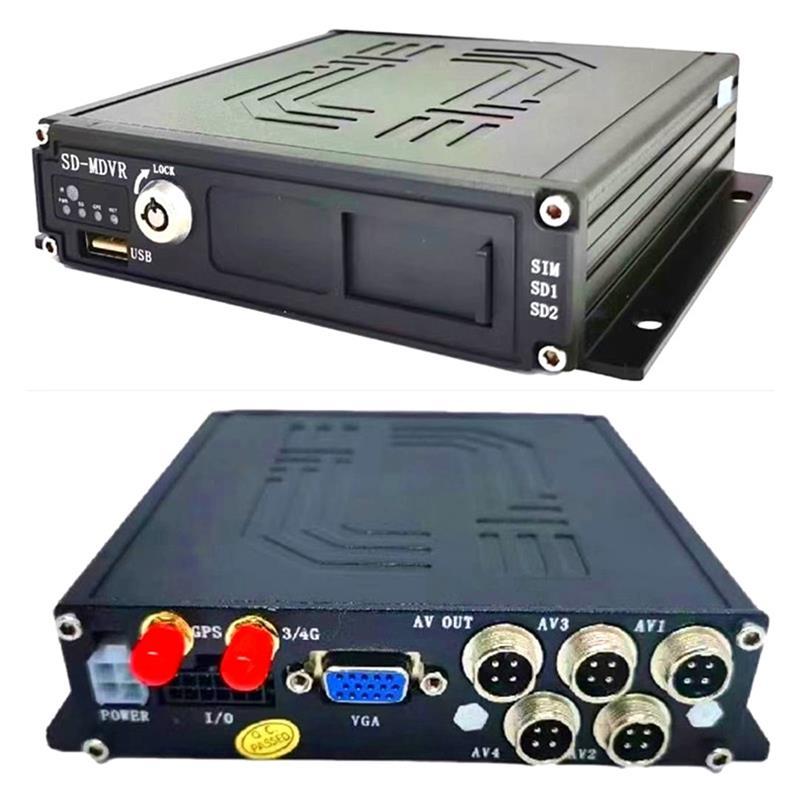 4G SD Card mobile dvr 4 channel with GPS